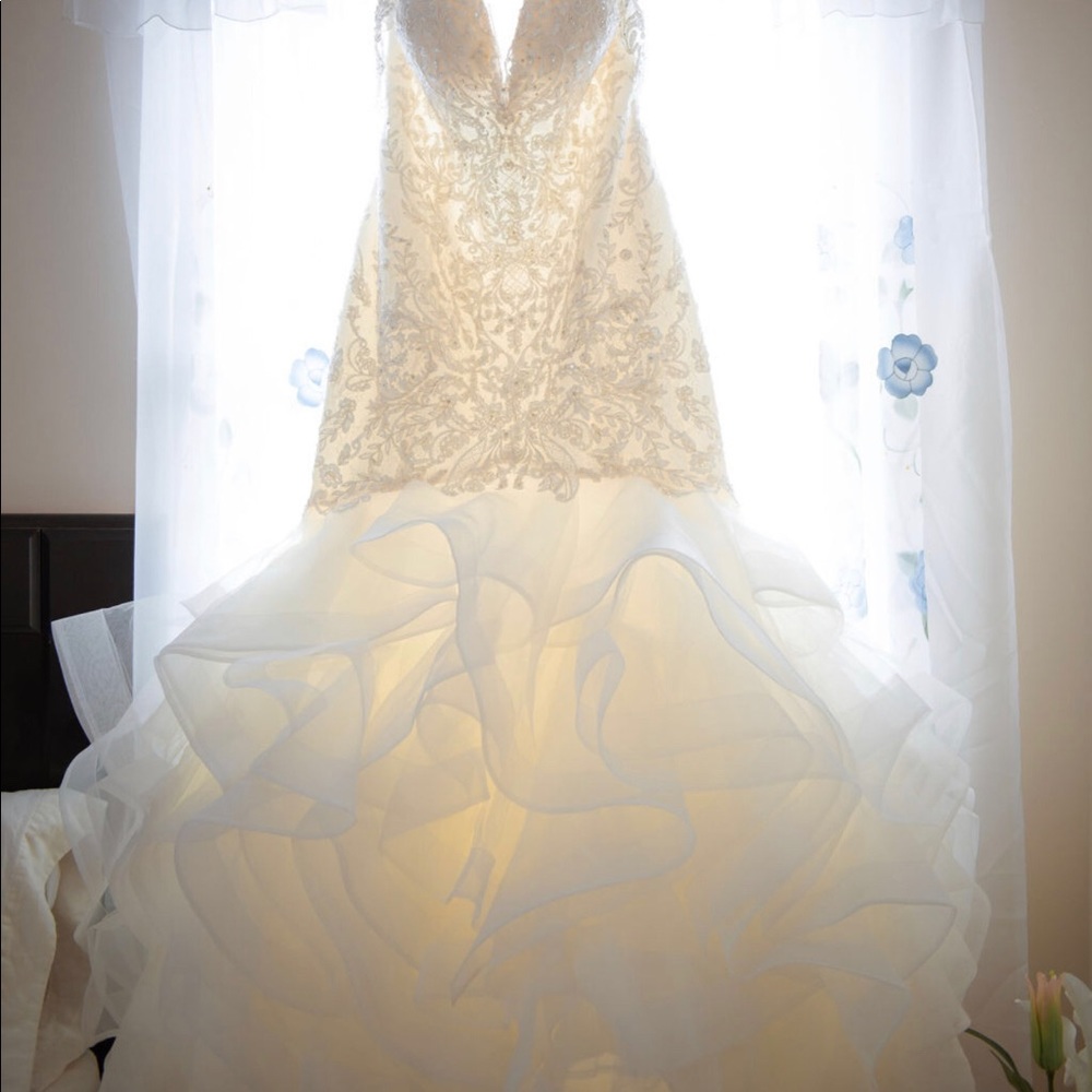 Luxurious Wedding dress with beautiful back details